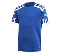 adidas Squad 21 JSY Y Jersey (Short Sleeve) Boys, ROYBLU/White, 116