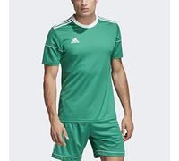 adidas Squadra 17 Jersey SS Maillot Homme, Bold Green/White, FR : S (Taille Fabricant : S)