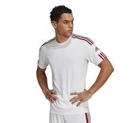 adidas Squadra 21 Jersey (Short Sleeve) Homme, White/Team Power Red, XXL