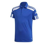 Adidas Squadra 21 Short Sleeve Polo Bleu 7-8 Years Enfants