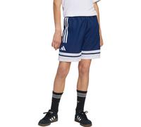 Adidas Short tissé SQUADRA25 Downtime - Unisexe enfant - Bleu marine/Blanc - 11-12 ans