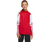 Adidas Sweat d'entraînement Squadra 25 à demi-zip Rouge 7-8 ans Enfants
