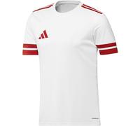 Adidas Maillot Homme SQUADRA25 manches courtes Blanc/Team Power Red 2 XXL