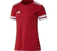 Adidas Maillot Squadra 25 Femme manches courtes rouge sang / blanc Taille S