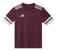 Adidas Unisex Kinder SQUADRA25 Jersey Short Sleeve Kids, Team Maroon 2/White, 11-12 Years