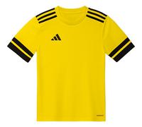 Adidas Maillot SQUADRA25 manches courtes enfant unisexe Jaune/Noir 15-16 ans