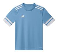 Adidas Maillot SQUADRA25 manches courtes Unisexe enfant bleu clair/blanc 5-6 ans