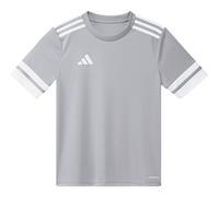Adidas Maillot enfant Squadra25 manches courtes gris clair/blanc 11-12 ans unisexe