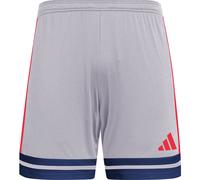 adidas Homme SQUADRA25 Short, Glory Grey/Team Navy Blue 2/Pure Ruby, XL