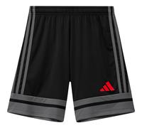Adidas Short junior SQUADRA25 unisexe Noir/Gris/Rouge 9-10 ans