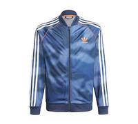 adidas SST Top Pull-Over, Crew Blue/Multicolor/White/App Solar Red, 12 Ans Fille