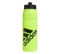 adidas Stadium 750 ML (26oz) Plastic Water Bottle,Signal Green/Black,ONE Size