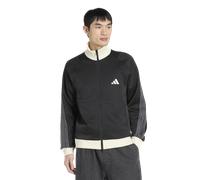Adidas Stadium Regular Fit Pique Tracktop Homme - Vestes Zippees, Noir - Taille S - Poly Mesh Black S