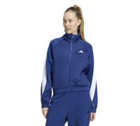 Adidas Stadium Tracktop Femme - Vestes Zippees, Bleu - Taille XL (46-48) - Poly Mesh Blue XL (46-48)
