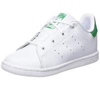Adidas Stan Smith - Basket Mode - Enfant - Blanc (Ftwbla/Vert 000), 26 EU