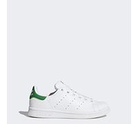 adidas - Stan Smith - Chaussures - Mixte Enfant - Blanc (Footwear White/Footwear White/Green 0) - 32 EU