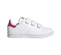 ADIDAS Stan Smith Enfant Velcro Blanc/Rose