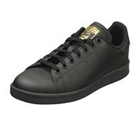 adidas Stan Smith J Enfant Black Gold Baskets Classique - 36 2/3 EU