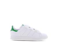adidas Mixte Enfant Stan Smith CF, Cloud White/Cloud White/Green, 35 EU