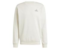 Adidas Standard Essentials Sweat-Shirt en Polaire pour Homme, Noir/Blanc, L, oxyde d'aluminium, L, Oxyde d'aluminium, L
