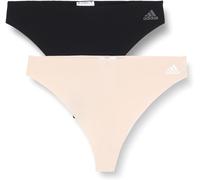 Adidas string pour femme (lot de 2) - sous vêtements féminins (tailles XS - XXL) - string confortable
