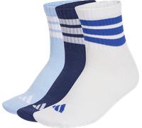 adidas Stripes Cushioned Mid Cut - 3 pairs Chaussettes L Multicolore