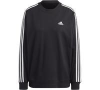 Adidas Studio Lounge 3-Stripes Sweatshirt Womens Noir/Blanc M (12-14) Female
