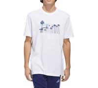 adidas Summer Sunset T-Shirt Tee-shirt M Blanc