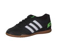 adidas Super Sala Baskets De Football pour Homme, Vert (Noir Noir/Blanc FTWR/Vert Solaire), 40 EU