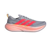 adidas Homme Supernova Glide Running Shoes, Halo Silver/Lucid Red/Grey, 43 1/3 EU