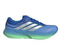 adidas - Supernova Solution 3 - Chaussures running homme Lucky Blue / Silver Met. / Lime Burst - 44.2/3
