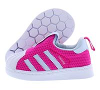 adidas Superstar 360 Baby Girls Shoes Size 7, Color: Pink/Grey