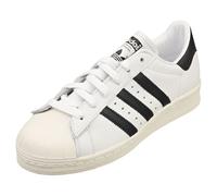 adidas Superstar 82 Classiques Blanc Noir Unissex - 39 1/3 EU