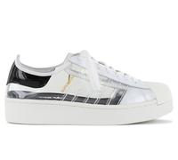 Baskets Adidas Originals Superstar Bold À Lacets Femmes - Blanc/Noir - Lacets - Plat