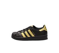 adidas Superstar C Basket, Core Black Metallic Gold Metallic Gold, 28.5 EU