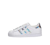 Chaussures de lifestyle enfant adidas Superstar - Blanc - Cuir - Lacets 28