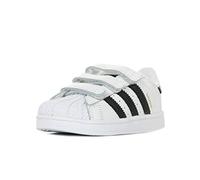 adidas Superstar CF I, Chaussons Mixte bébé, Blanc (Ftwbla/Negbas 000), 21 EU