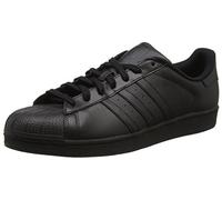 adidas Superstar Foundation, Sneakers Basses Mixte Enfant, Noir (Schwarz Schwarz), 36 EU