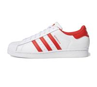 Adidas Superstar Homme Blanc Rouge 41 42 43 44 45 Chaussures De Sport Originales