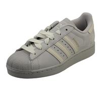 Adidas Superstar II Baskets Mode Femme Gris Blanc - 38 EU