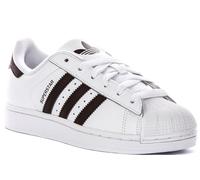 Adidas Superstar II J Baskets Enfant Bout Coquille Blanc Marron EU 36-41