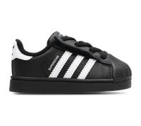 Adidas Superstar - Sneakers Bébé - Noir - Pointure 25 - Cuir Black 25