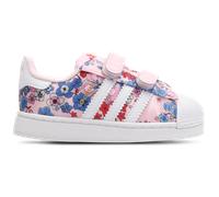 Adidas Originals Baskets enfant Superstar II CF JQ2003 Liberty London Rose Blanc Taille 27