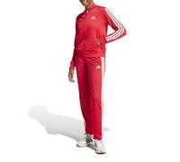 adidas Femme ESSENTIALS 3-STRIPES TRACKSUIT, pure ruby/white, S