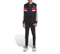 Survêtement adidas Seasonal Essentials Tiberio French Terry 3 noir rouge junior - 164