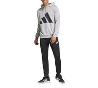 Survêtement adidas Sportswear Big Logo French Terry gris noir - L