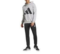 Survêtement adidas Sportswear Big Logo French Terry gris noir - XL
