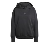 adidas Sweat à Capuche Ample en Polaire pour Femme Taille 2XS Noir