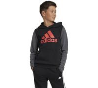 adidas Sweat à capuche Big Logo Colorblock 15-16 ans Noir, Noir , 15 ans