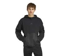 adidas Homme City Tech Utility Fleece Hoodie Sweatshirt, Black, S